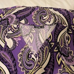 PURPLE AND BLACK APT9 SMALL DRESS